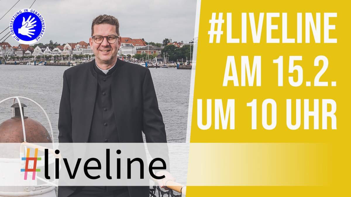 Vorschaubild zu liveline am 15.2. mit Portrait von Pastor Heiko von Kiedrowski